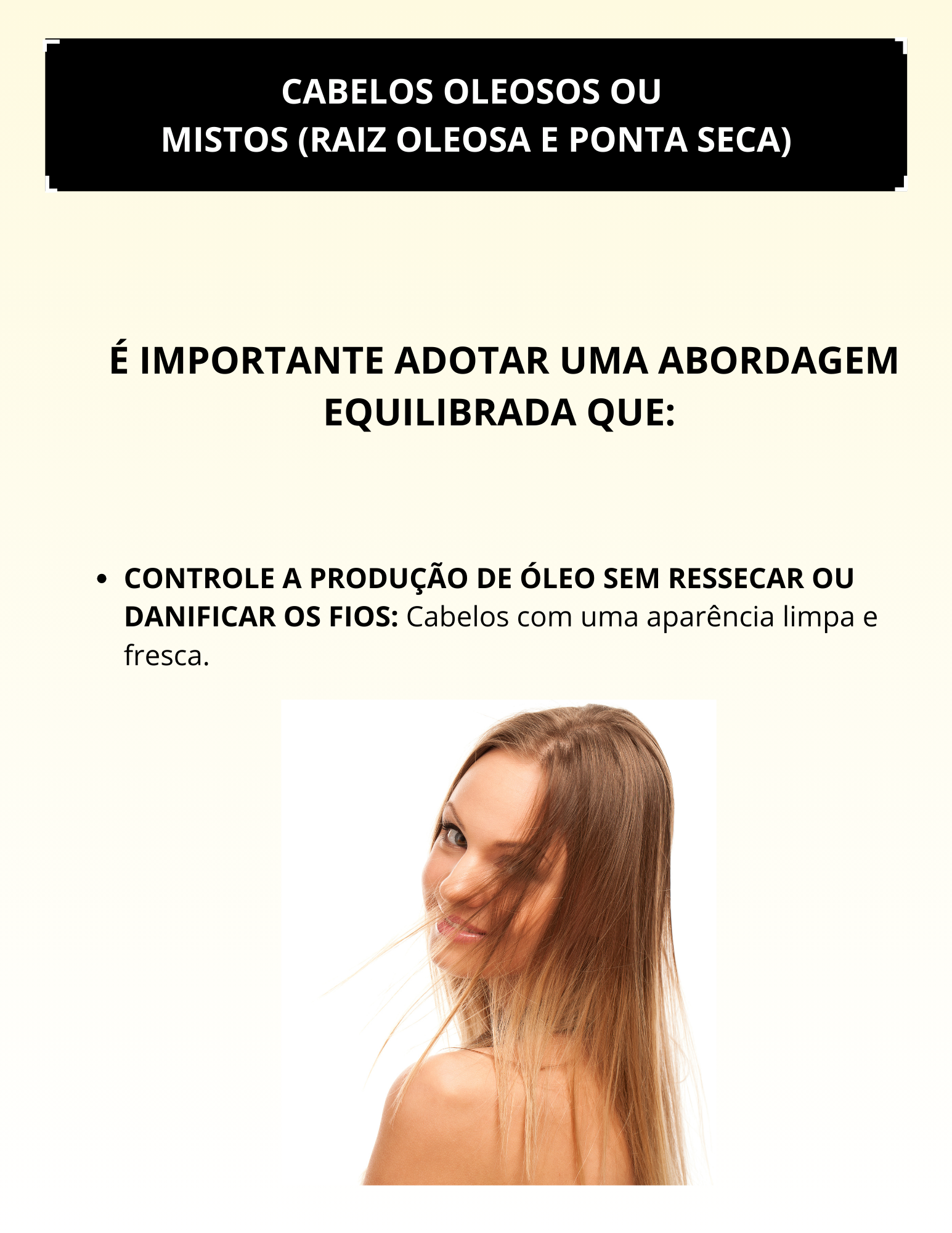 Capa Dor Cabelo oleoso ou misto